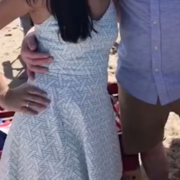 Banana republic 00 dress light blue - Picture 3 of 3